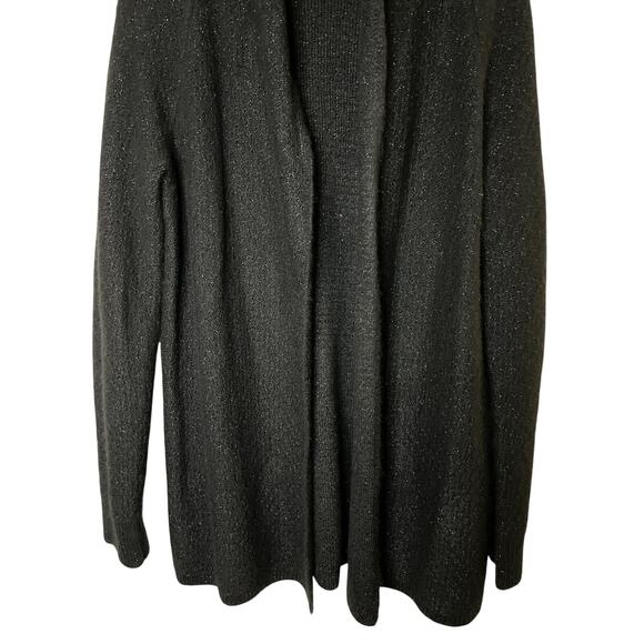 Liz Claiborne Metallic Detail Flowy Cardigan - Picture 8 of 9